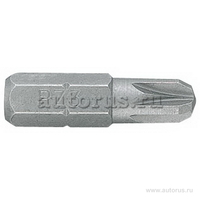 Вставка, бита торцевая 1/4, Pozidriv, PZ1, L 25 мм KING TONY 102501Z